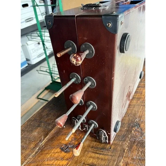 Vintage Limited Edition Jameson Foldable Portable Foosball Table, 28" x 16" VG - Picture 11 of 11